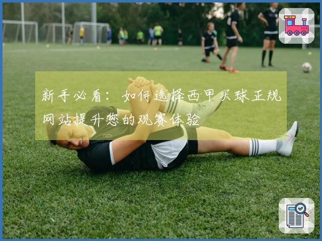 新手必看：如何选择西甲买球正规网站提升您的观赛体验