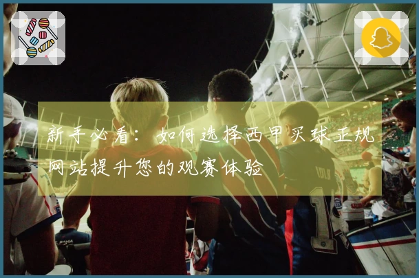 新手必看：如何选择西甲买球正规网站提升您的观赛体验