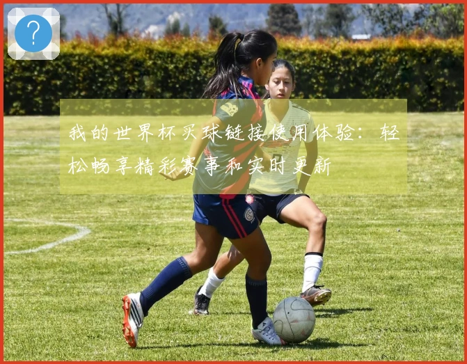 我的世界杯买球链接使用体验：轻松畅享精彩赛事和实时更新