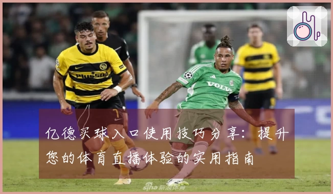 亿德买球入口使用技巧分享：提升您的体育直播体验的实用指南