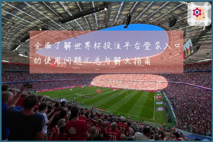 全面了解世界杯投注平台登录入口的使用问题汇总与解决指南